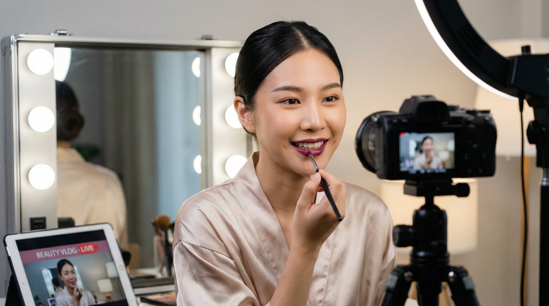 萝莉岛美妆视频教程